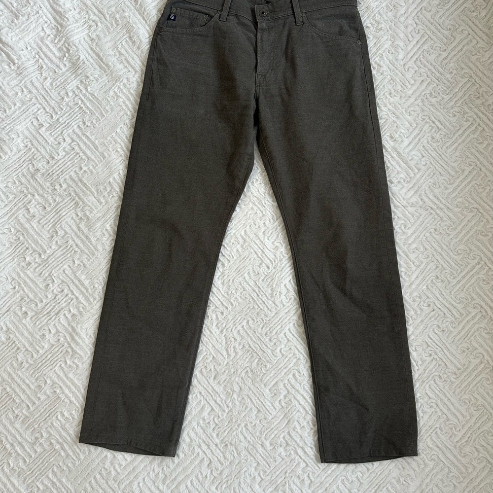 AG Adriano Goldschmied The Graduate Tailored Leg Jeans Size 31R Gray Men's
